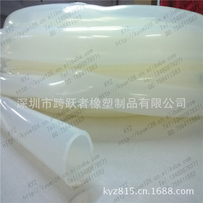 【大口径硅胶管 工厂直供环保无味铂金硫化食品级硅胶管 FDA检测】价格,厂家,图片,橡胶管,深圳市跨跃者橡塑制品-