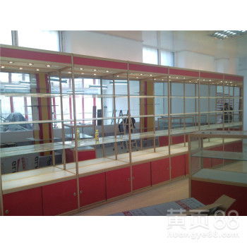 【钛合金展示柜、珠宝首饰展示柜母婴店组合货架工厂直销批发零售】-